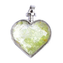 Load image into Gallery viewer, 1PC Fashion Simple Crystal Glass Pendant Heart Ladies Jewelry Rose Quartz Amethyst Mineral For Women Jewelry Couple Gift
