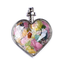 Load image into Gallery viewer, 1PC Fashion Simple Crystal Glass Pendant Heart Ladies Jewelry Rose Quartz Amethyst Mineral For Women Jewelry Couple Gift
