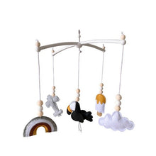 Load image into Gallery viewer, DIY Baby Bed Bell Hanging Toys Mobile Crib Holder Rotate Bracket Baby Rattle Toys Hanging Decorations Kids Room Decorations
