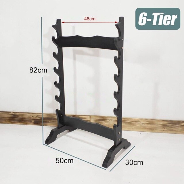 1pcs Japanese Samurai Sword Wood Wall Mounted Decor Stand Samurai Sword Katana Bow Hanger Holder Rack Holder Bracket Display New